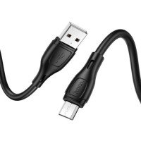 Кабель HOCO X61 USB - MicroUSB (1М) (31pc) Black