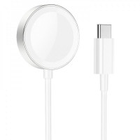 Безпровідний зарядний пристрій HOCO CW39 iWatch Type-C White
