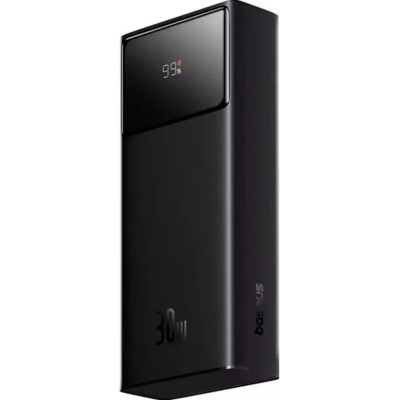 Зовнішній акумулятор Baseus Star-Lord Digital Display 30W 20000mAh Black