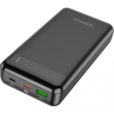 Зовнішній акумулятор (Power Bank) Borofone BJ19A Incredible 20000mAh Black