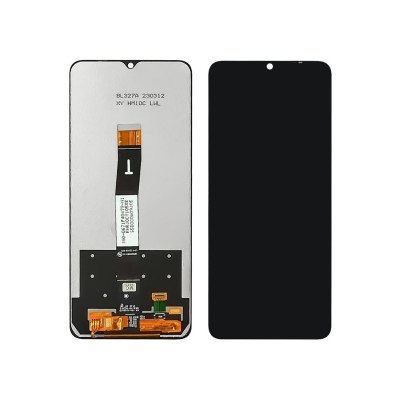 Дисплей для Xiaomi Redmi 12C з чорним тачскріном