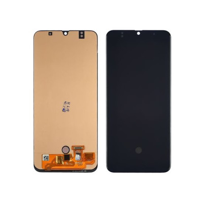 Дисплей для Samsung A505 Galaxy A50 (2019) з чорним тачскріном  OLED