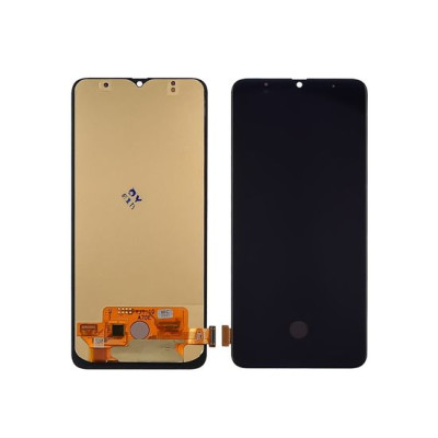 Дисплей для Samsung A705 Galaxy A70 (2019) с чёрным тачскрином (с широким ободком)