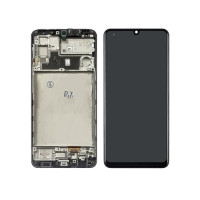 Дисплей для Samsung M325/ M32 с чёрным тачскрином и корпусной рамкой