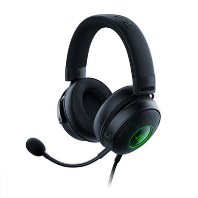 Комп'ютерна гарнітура Razer Kraken V3 HyperSense Black (RZ04-03770100-R3M1)