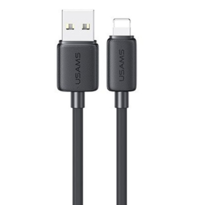 Кабель USAMS US-SJ689 USB to Lightning 2.4A KY (1m) Black