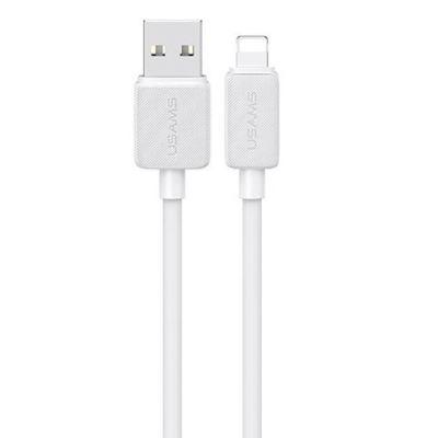 Кабель USAMS US-SJ689 USB to Lightning 2.4A KY (1m) White