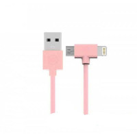 Кабель Micro USB REMAX AXE Data Cable WDC-008 MicroUSB 1.8m Pink