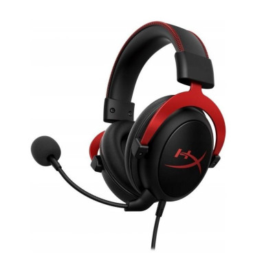 Комп'ютерна гарнітура HyperX Cloud II Red (KHX-HSCP-RD/4P5M0AA)