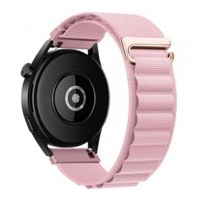 Ремінець Hoco WH05 Climbing Series mountain buckle loop 22mm (Pink Cream)