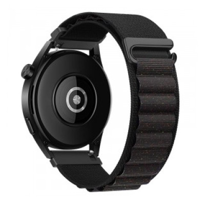 Ремінець Hoco WH05 Climbing Series mountain buckle loop 22mm (Starlight Black Dot)