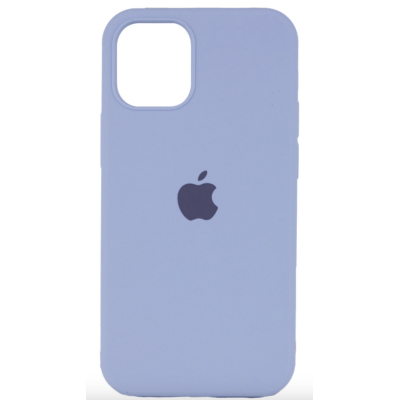 Чохол Silicone Case Full Protective (AA) для Apple iPhone 15 Pro (6.1") (Lilac Blue)