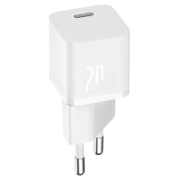 Мережевий зарядний пристрій Baseus GaN5 20W 1Type-C White