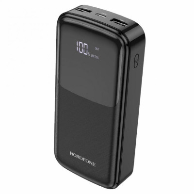Зовнішній акумулятор (Power Bank) Borofone BJ17A Mike 20000mAh Black