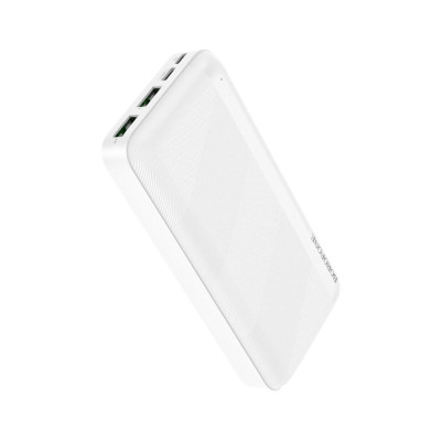 Зовнішній акумулятор (Power Bank) Borofone BJ27A 20000 mAh White