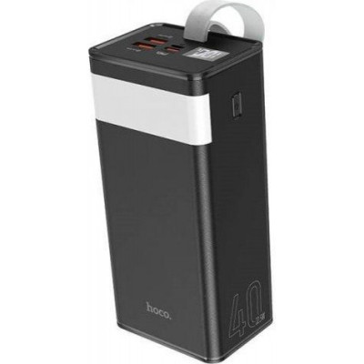 Зовнішній акумулятор (Power Bank) Hoco J86 Powermaster 40000mAh QC3.0 PD22,5W Black