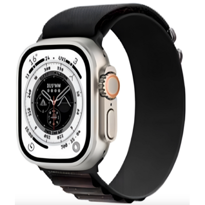 Ремінець Hoco WA20 для Apple Watch 42/44/45/49mm (2 - Black)