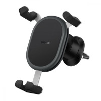 Автомобільний тримач для смартфона Baseus Stable Gravitational Car Mount (Air Outlet version) Black