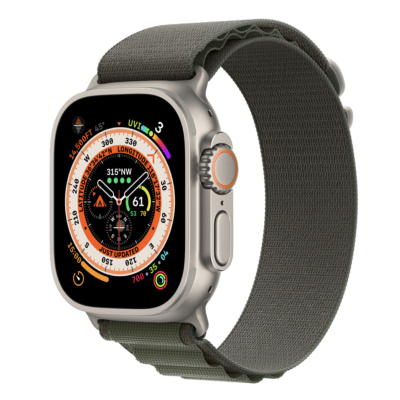 Смарт-годинник Apple Watch ULTRA 49mm Titanium Case with Green Alpine Loop