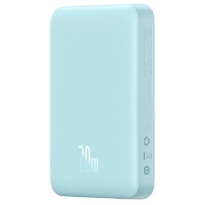 Зовнішній акумулятор Baseus Magnetic Mini 10000 mAh 20W Blue