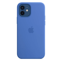 Чохол Silicone Case Full Protective (AA) для iPhone 12 Pro Max (Capri blue)
