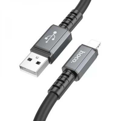 Кабель HOCO X85 USB - Lightning (1М) Black