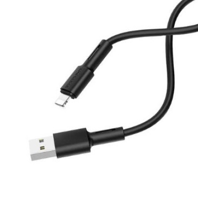 Кабель Borofone BX31 USB - Lightning (2.4A/1м) Black