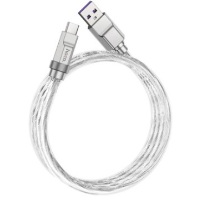 Кабель HOCO U113 USB - Type-C 100W Silver