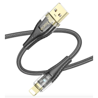 Кабель HOCO U121 USB - Lightning Black