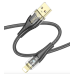 Кабель HOCO U121 USB - Lightning Black