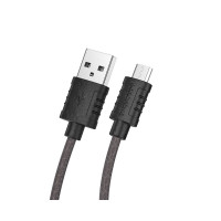 Кабель Borofone BX52 USB - MicroUSB (2.4A/1м) Black