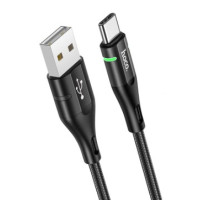 Кабель HOCO U93 USB - Type-C (1.2М) (22pc) Black