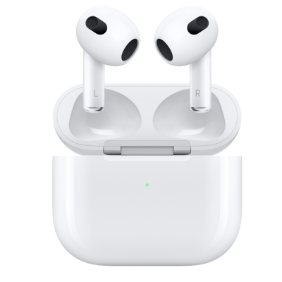 Беспровідні навушники Apple AirPods 3 with Wireless Charging Case 2021 (MME73) White