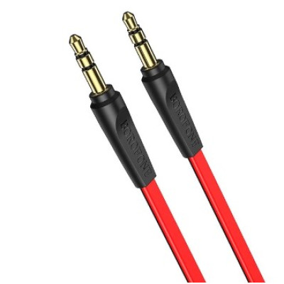 Кабель AUX Borofone BL6 (1м) Red