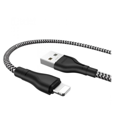 Кабель Borofone BX39 USB - Lightning (2.4A/1м) Black&White