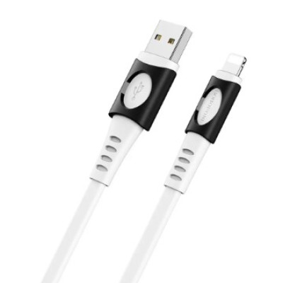 Кабель Borofone BX35 USB - Lightning (2.4A/1м) White