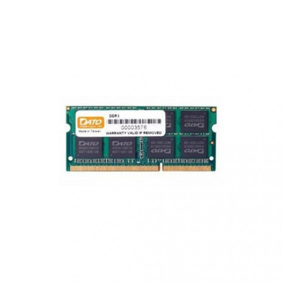 Пам'ять для ноутбуків DATO 8 GB SO-DIMM DDR3 1600 MHz (DT8G3DSDLD16)