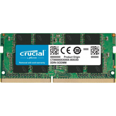 Пам'ять для ноутбуків Crucial 16 GB SO-DIMM DDR4 3200 MHz (CT16G4SFRA32A)