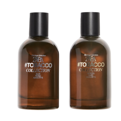 Туалетна вода для Чоловіків ZARA Tobacco Intense Dark Exclusive + Rich Warm Addictive 2x100ml