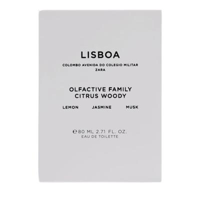Туалетна вода для чоловіків ZARA Lisboa 80ml
