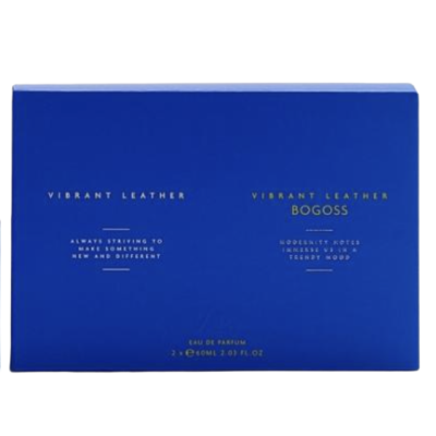 Парфумована вода для Чоловіків ZARA Комплект Vibrant Leather Vibrant Leather Bogoss 2×60ml
