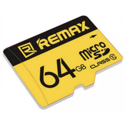 micro SDHC card  REMAX 64GB black