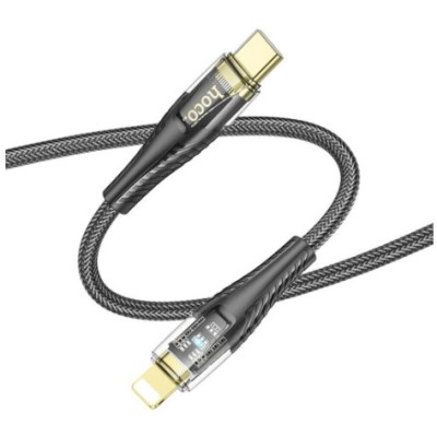 Кабель HOCO U121 Type-C - Lightning Black