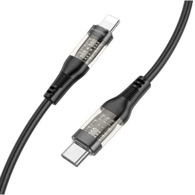 Кабель Borofone BU37 Type-C - Lightning (3A/1.2м) Black