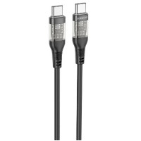 Кабель Borofone BU37 Type-C - Type-C (60W/3A/1.2м) Black