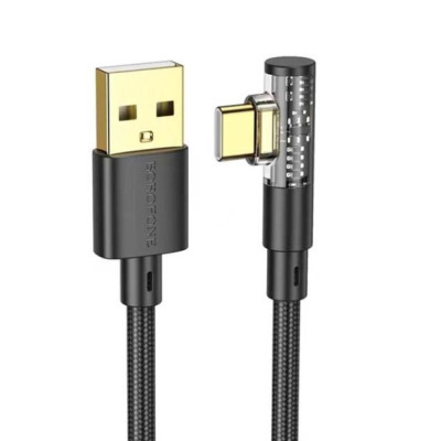 Кабель Borofone BU39 USB - Type-C (3A/1.2м) Black