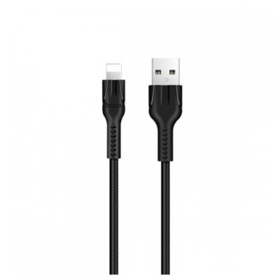 Кабель HOCO U31 Quick Charging Lightning to USB Type-C Black