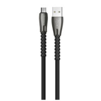Кабель HOCO U58 USB - MicroUSB (1.2М) (30pc) Black