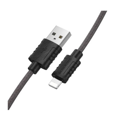 Кабель Borofone BX52 USB - Lightning (2.4A/1м) Black