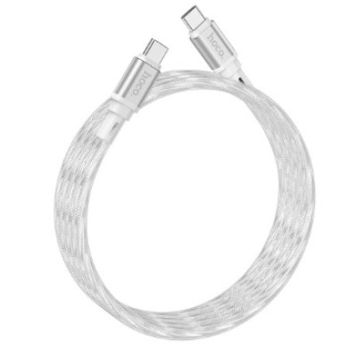 Кабель HOCO X98 Type-C - Type-C 60W Silver